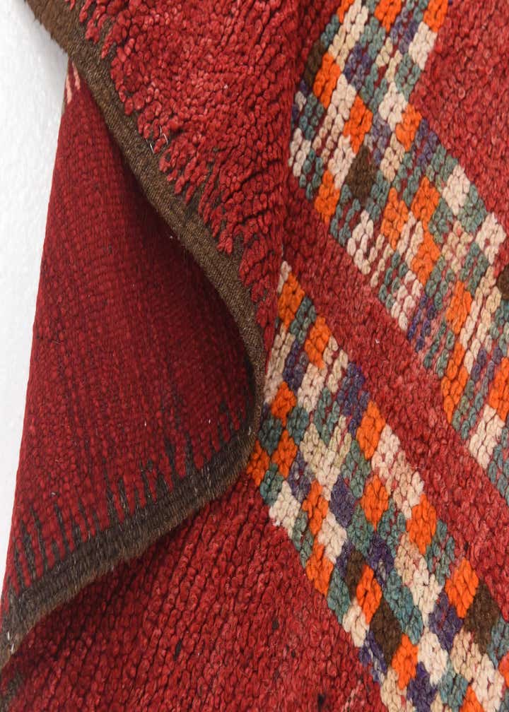 5' 4 x 13' 2 Hand Knotted Moroccan Wool Runner Rug