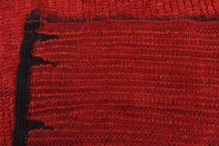 4' 10 x 12' 5 Hand Knotted Moroccan Wool Runner Rug