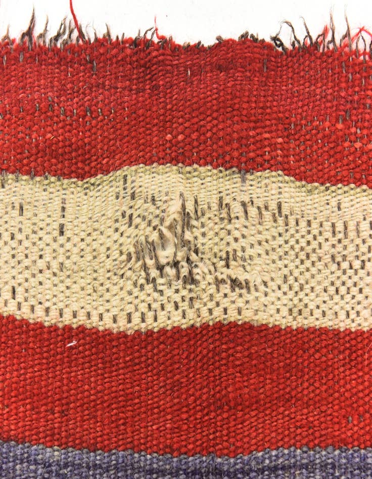 Detail image of 5' 4 x 11' 10  Hand Knotted Moroccan Wool Runner Rug