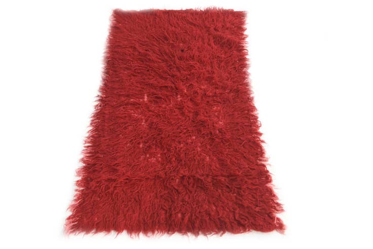 Detail image of 2' x 4' 3 Hand Knotted Moroccan Wool Runner Rug