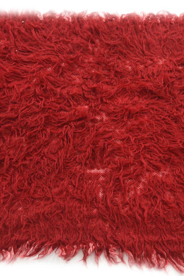 Detail image of 2' x 4' 3 Hand Knotted Moroccan Wool Runner Rug