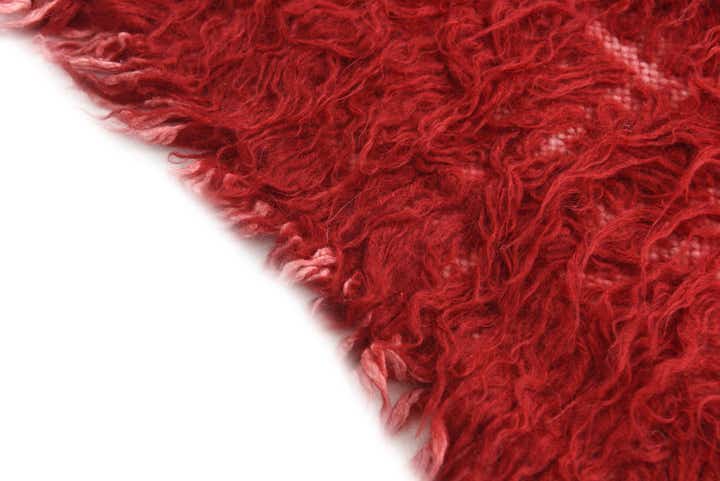 2' x 4' 3 Hand Knotted Moroccan Wool Runner Rug
