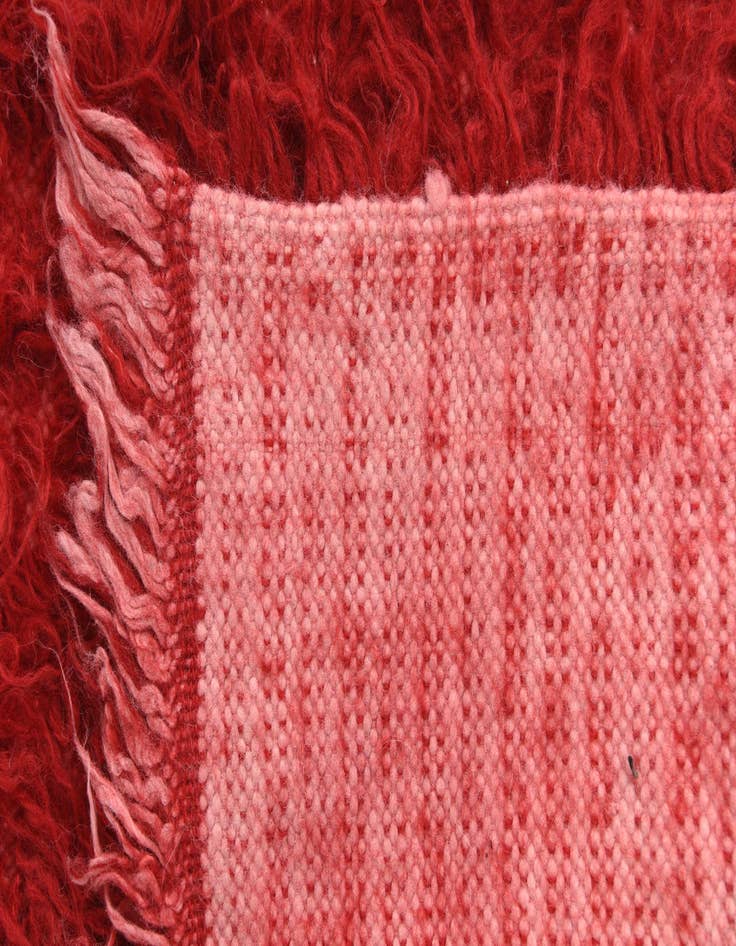 Detail image of 2' x 4' 3  Hand Knotted Moroccan Wool Runner Rug