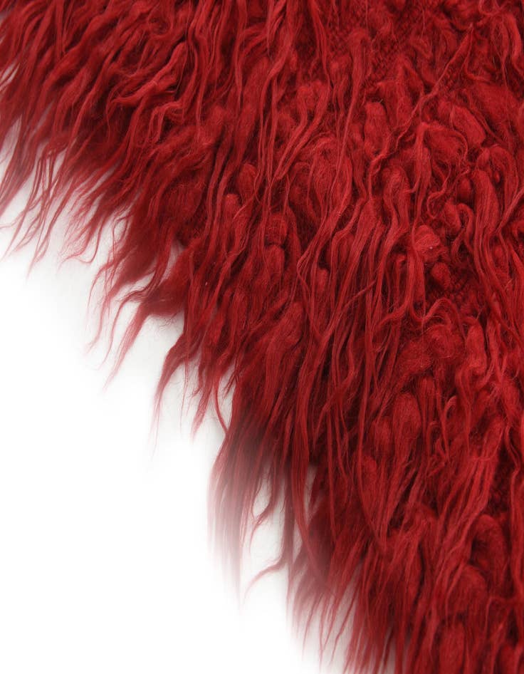 Detail image of 2' 2 x 5' 5  Hand Knotted Moroccan Wool Runner Rug