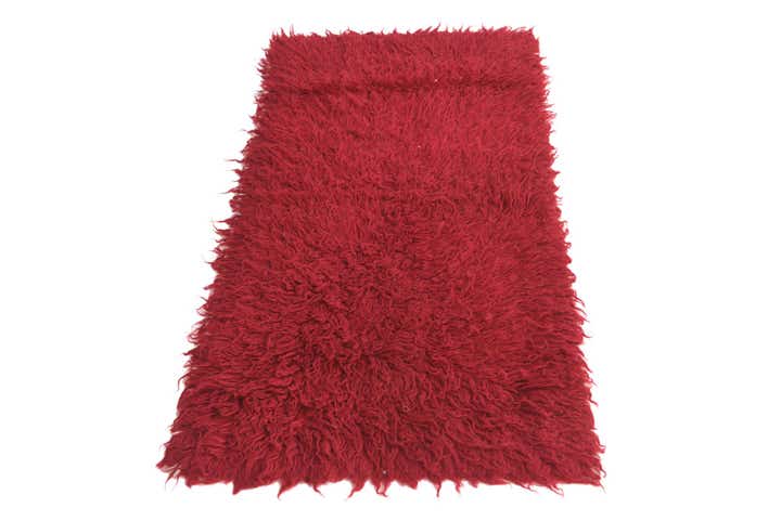 2' 3 x 4' 3 Hand Knotted Moroccan Wool Runner Rug