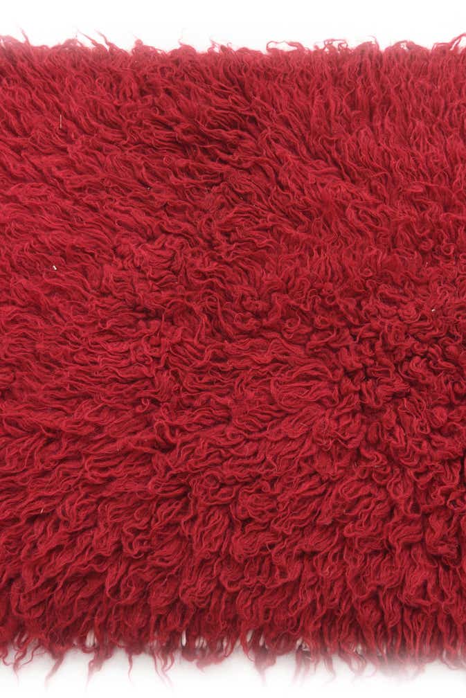 2' 3 x 4' 3 Hand Knotted Moroccan Wool Runner Rug