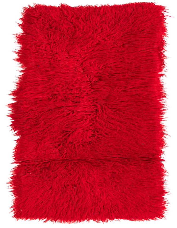 Detail image of 2' x 5' Hand Knotted Moroccan Wool Runner Rug