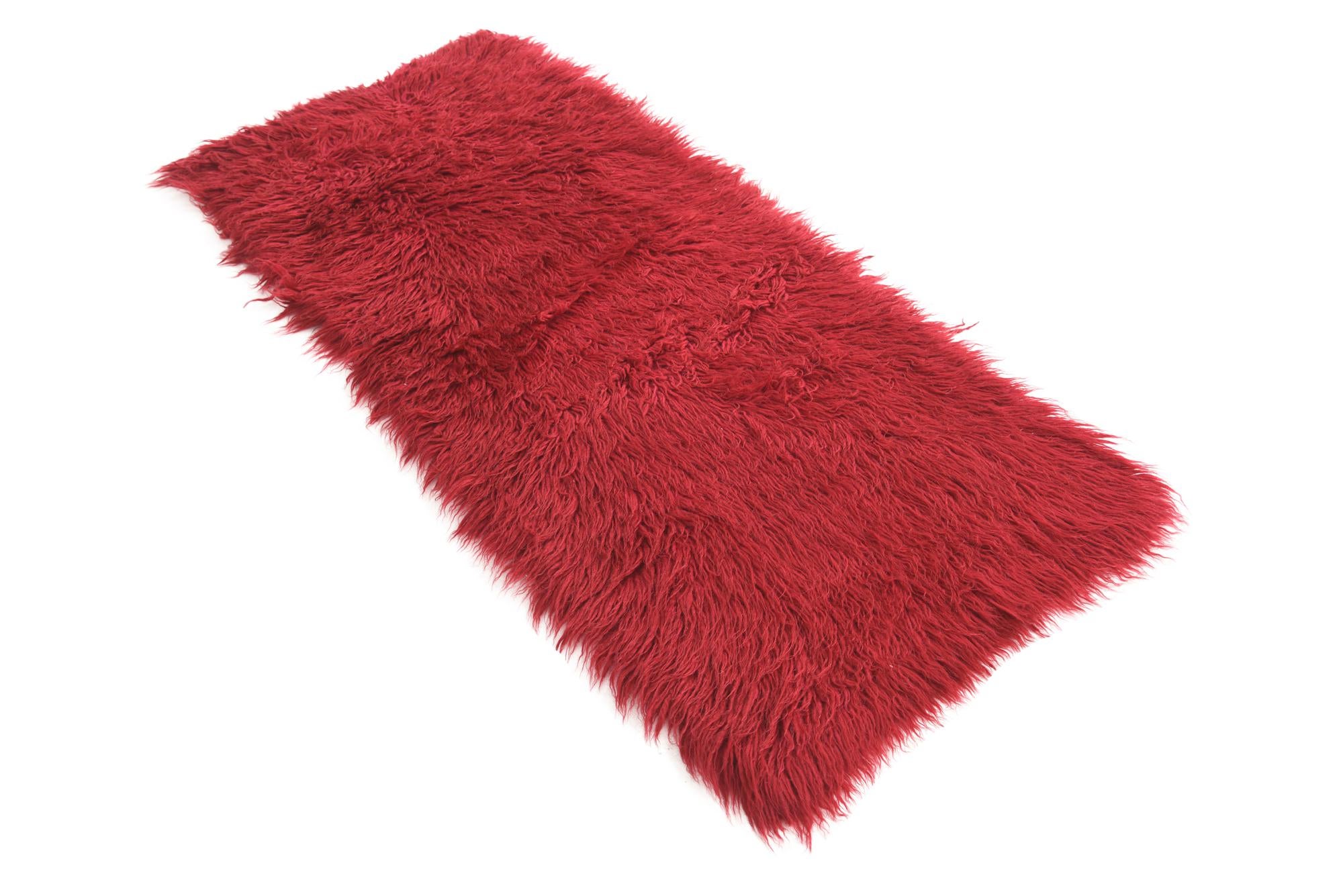 2' x 4' 2 Hand Knotted Moroccan Wool Runner Rug