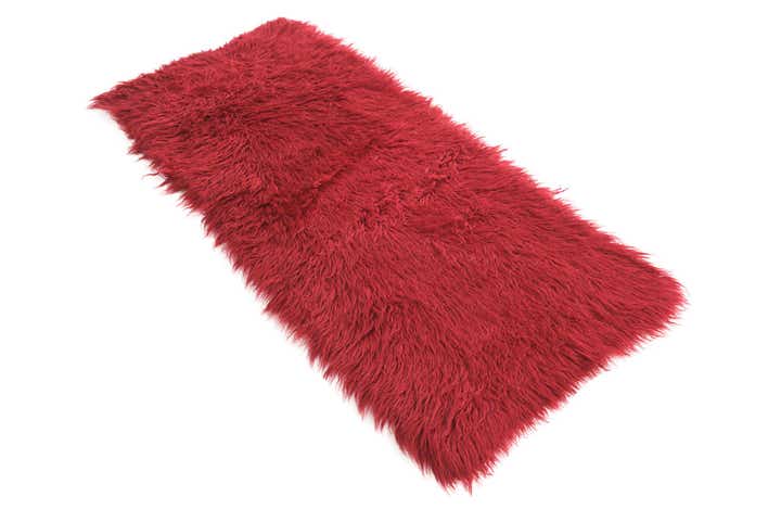 2' x 4' 2 Hand Knotted Moroccan Wool Runner Rug