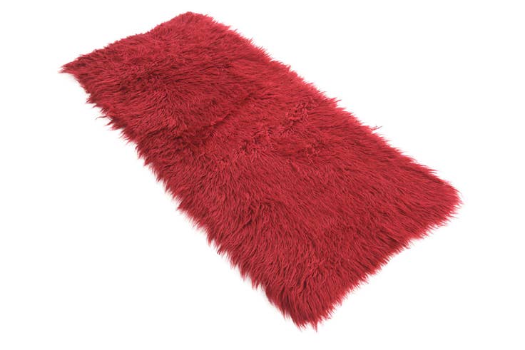 Detail image of 2' x 4' 2 Hand Knotted Moroccan Wool Runner Rug