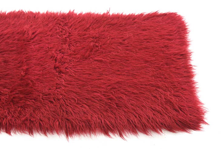 Detail image of 2' x 4' 2 Hand Knotted Moroccan Wool Runner Rug