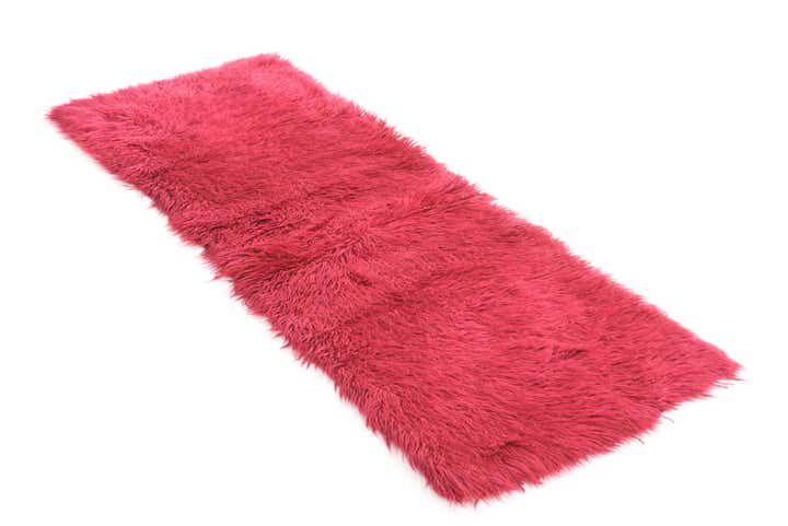 2' 2 x 5' 8 Hand Knotted Moroccan Wool Runner Rug