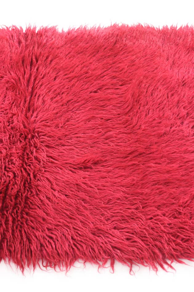 Detail image of 2' 2 x 5' 8 Hand Knotted Moroccan Wool Runner Rug