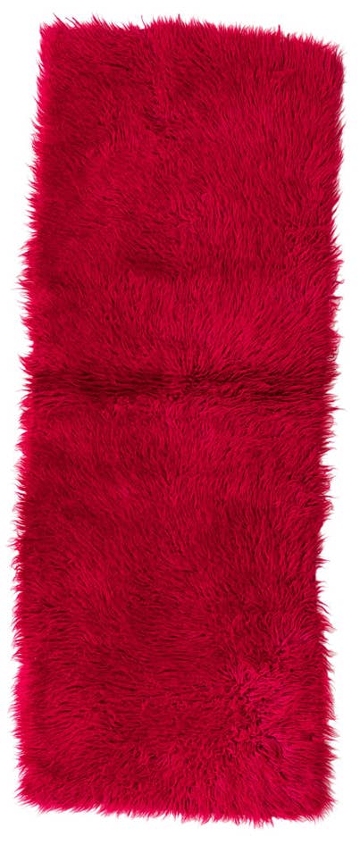 Detail image of 2' 2 x 5' 8 Hand Knotted Moroccan Wool Runner Rug