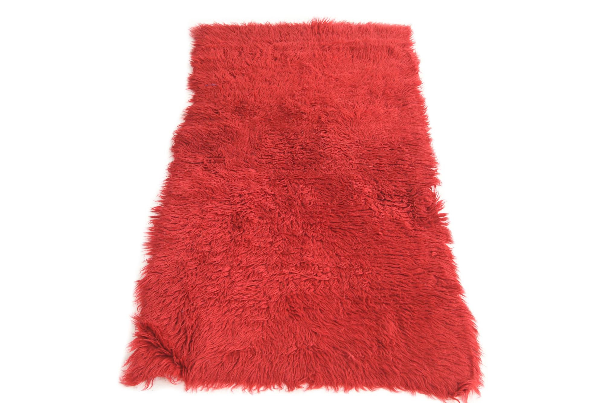 2' 3 x 4' 6 Hand Knotted Moroccan Wool Runner Rug
