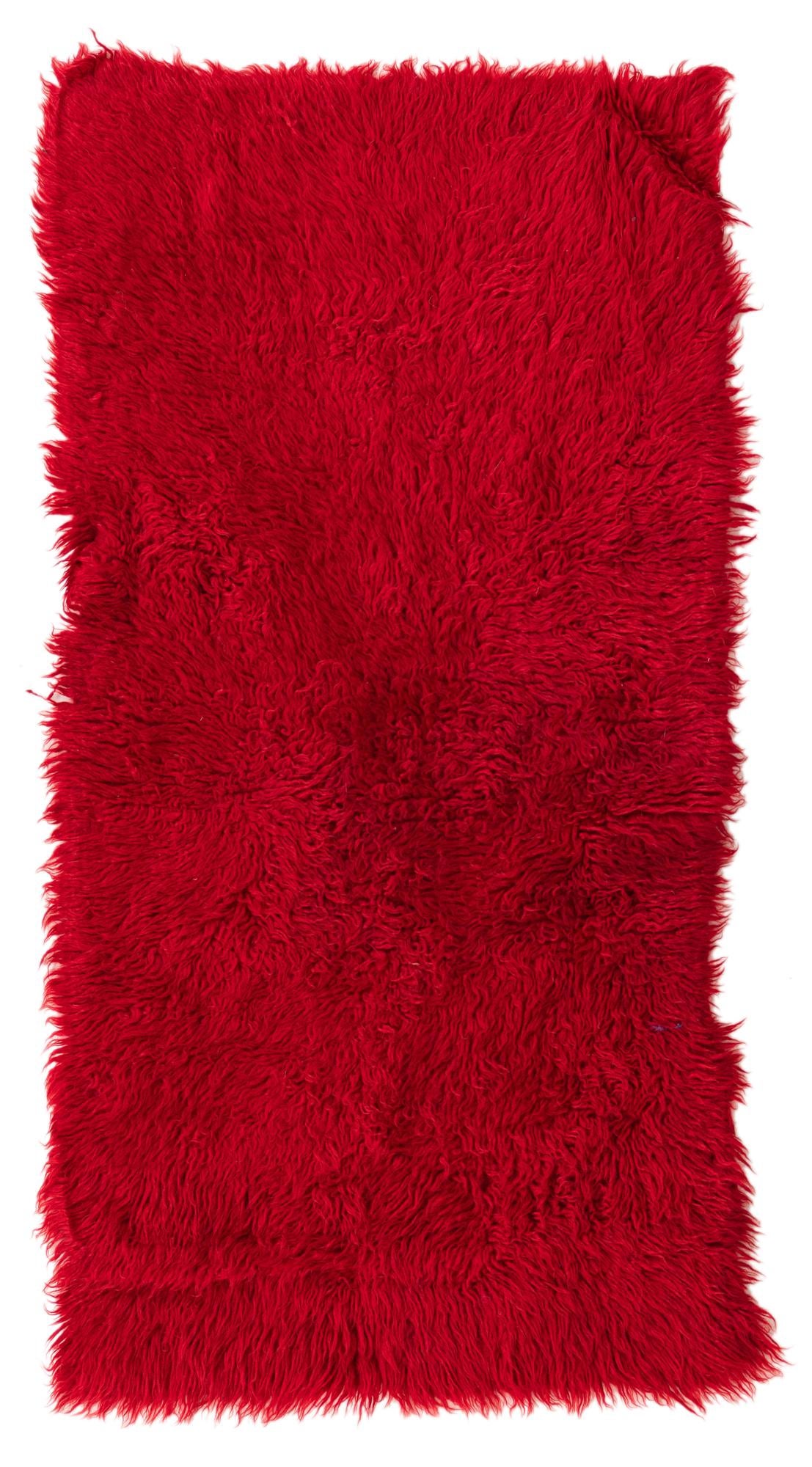 2' 3 x 4' 6 Hand Knotted Moroccan Wool Runner Rug