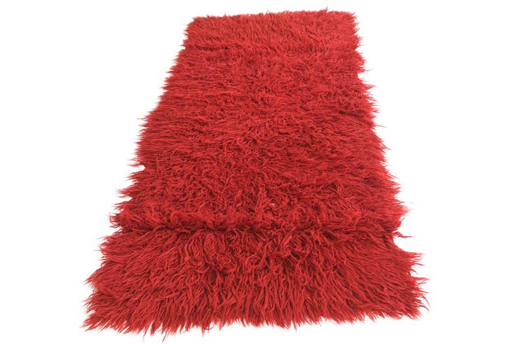 Detail image of 3' x 6' 6 Hand Knotted Moroccan Wool Runner Rug