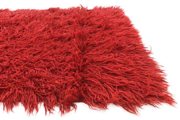 Detail image of 3' x 6' 6 Hand Knotted Moroccan Wool Runner Rug