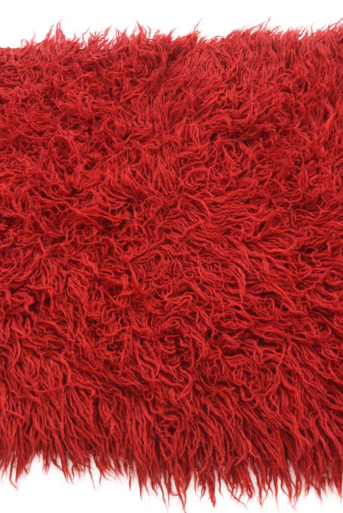 3' x 6' 6 Hand Knotted Moroccan Wool Runner Rug