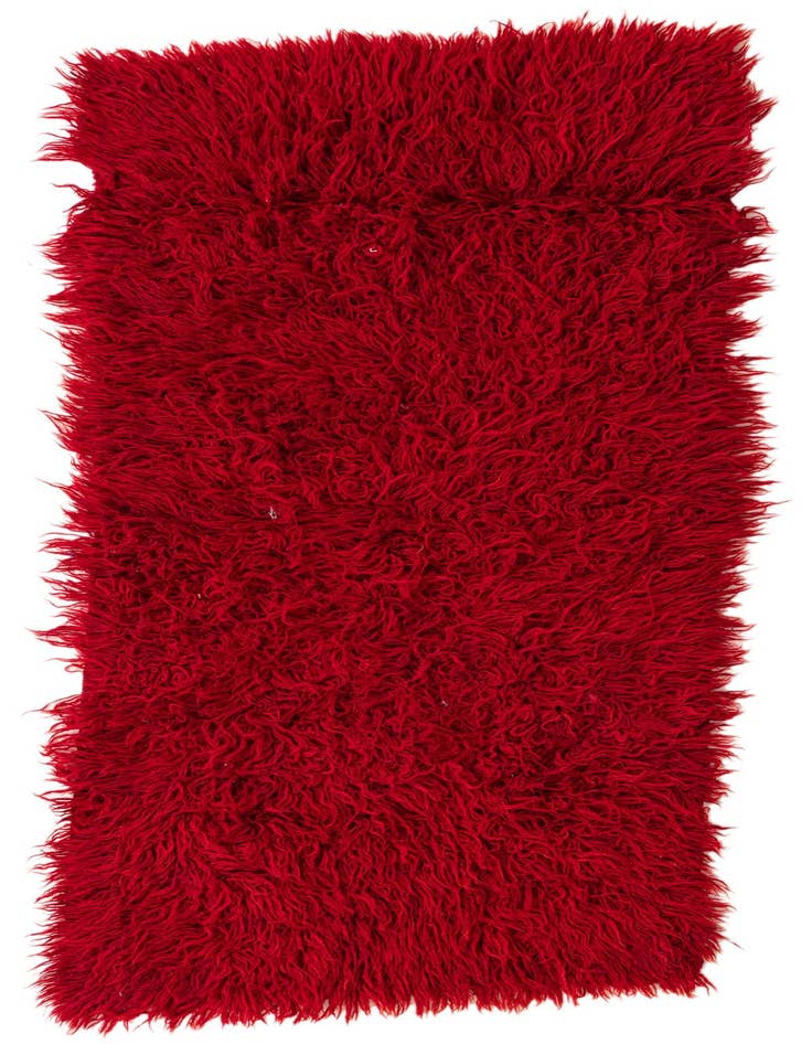 Detail image of 3' x 6' 6 Hand Knotted Moroccan Wool Runner Rug