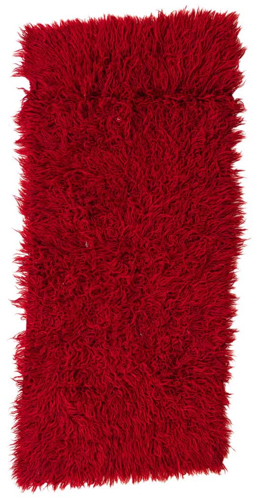3' x 6' 6 Hand Knotted Moroccan Wool Runner Rug