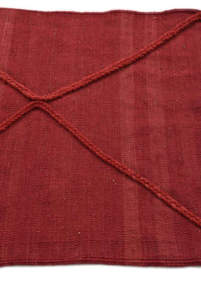 2' 8 x 9' 9 Hand Knotted Moroccan Wool Runner Rug