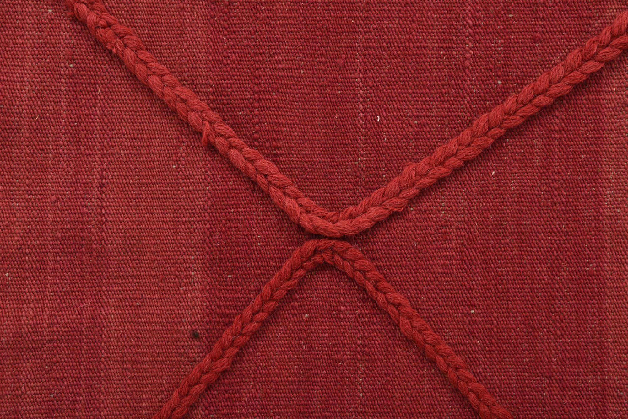 2' 8 x 9' 9 Hand Knotted Moroccan Wool Runner Rug