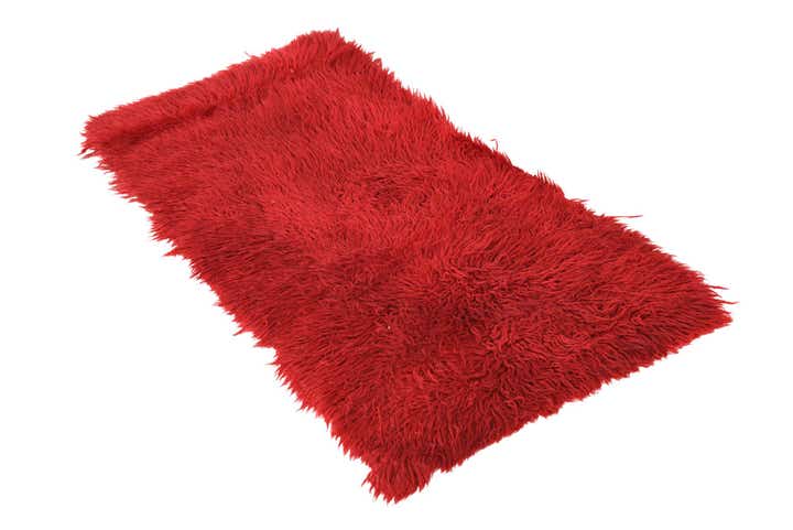2' x 4' Hand Knotted Moroccan Wool Runner Rug