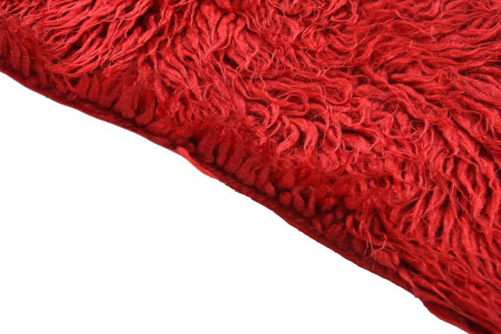 2' x 4' Hand Knotted Moroccan Wool Runner Rug