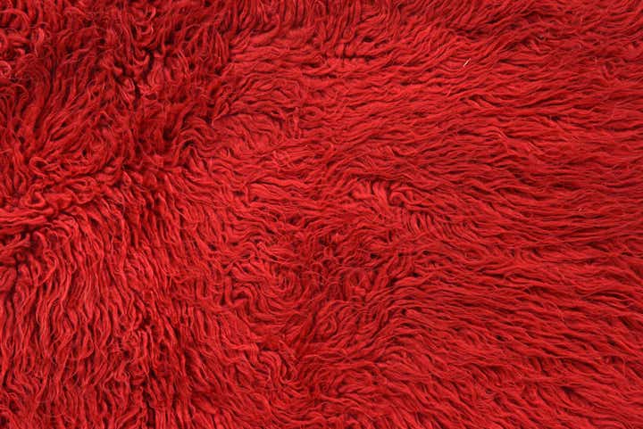 2' x 4' Hand Knotted Moroccan Wool Runner Rug