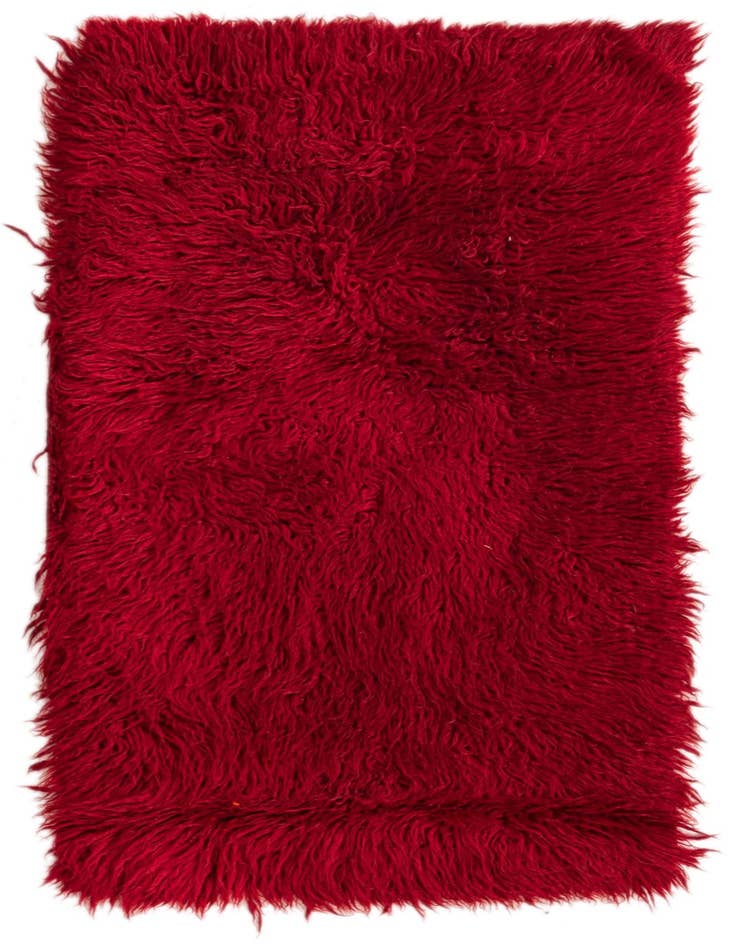 Detail image of 2' x 4' Hand Knotted Moroccan Wool Runner Rug
