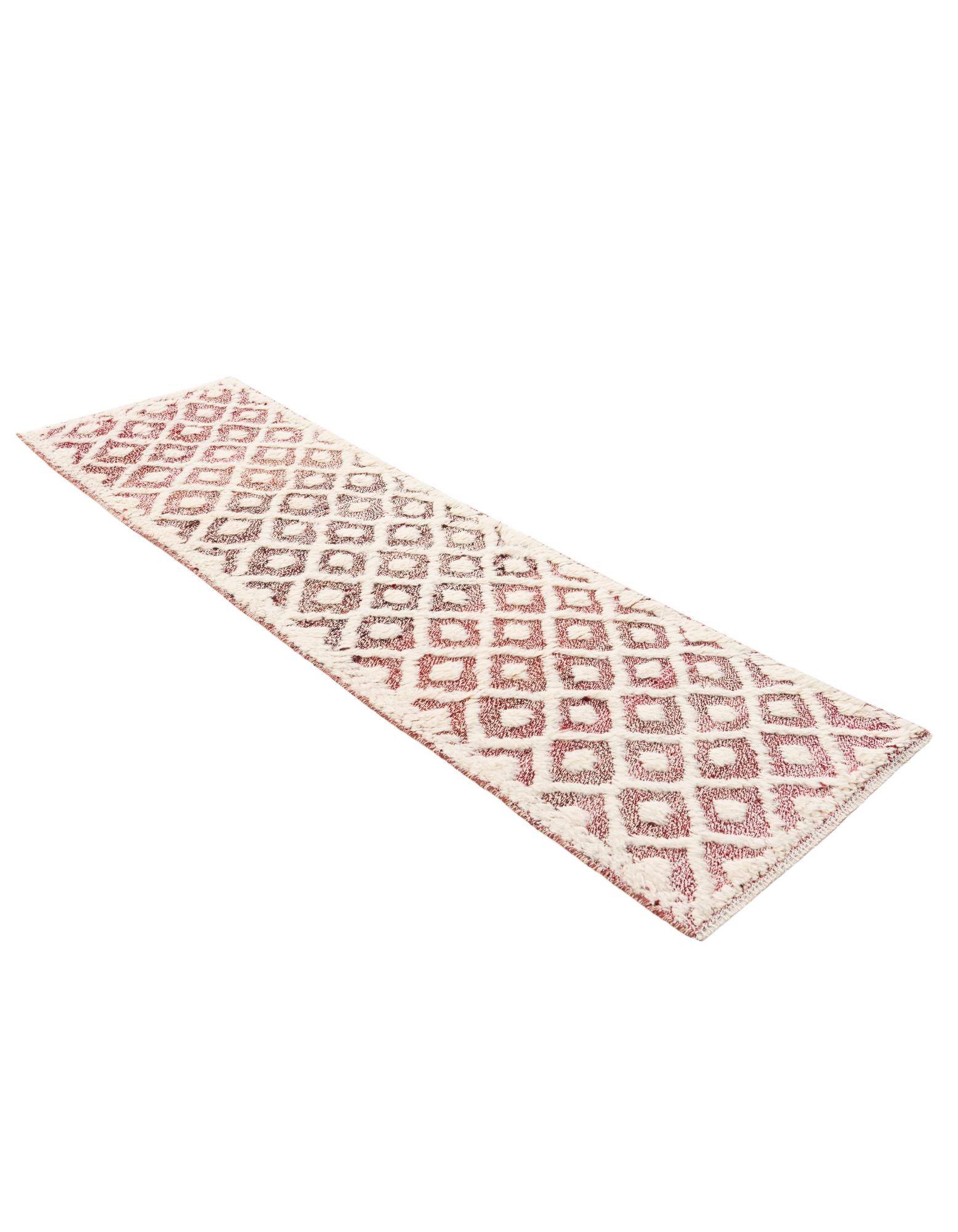 2' 5 x 8' 5 Hand Knotted Moroccan Wool Runner Rug