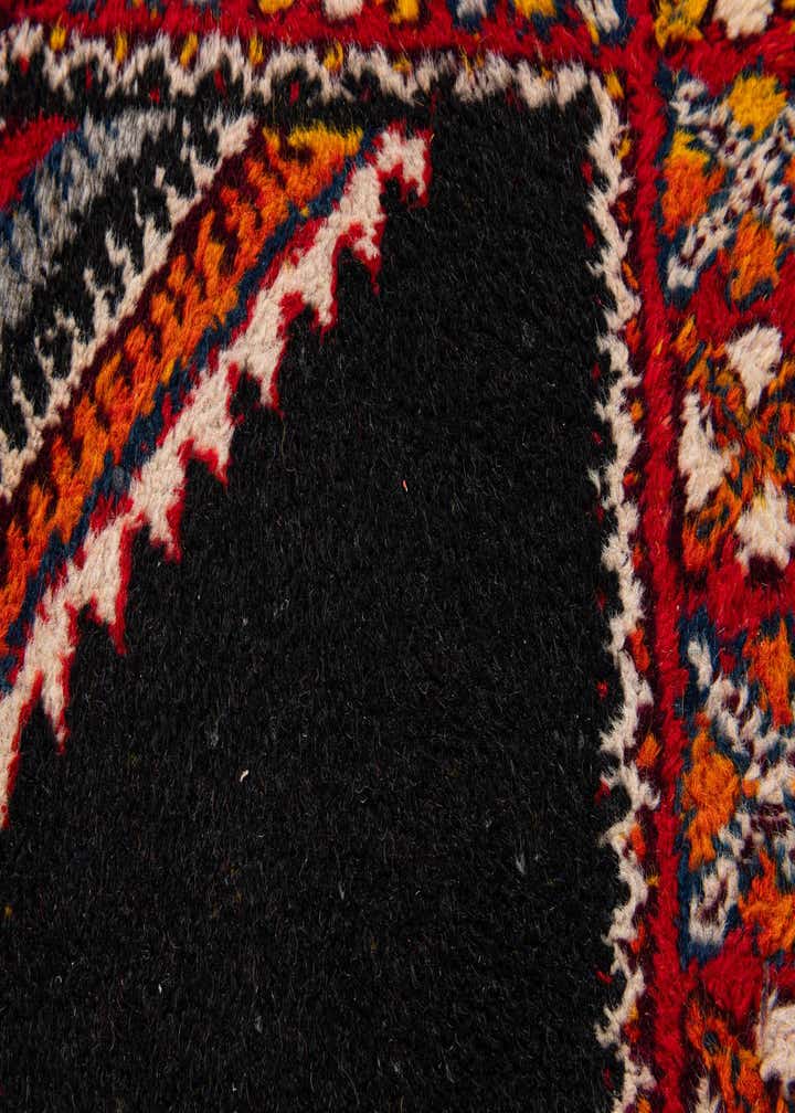 3' 8 x 17' Hand Knotted Moroccan Wool Runner Rug
