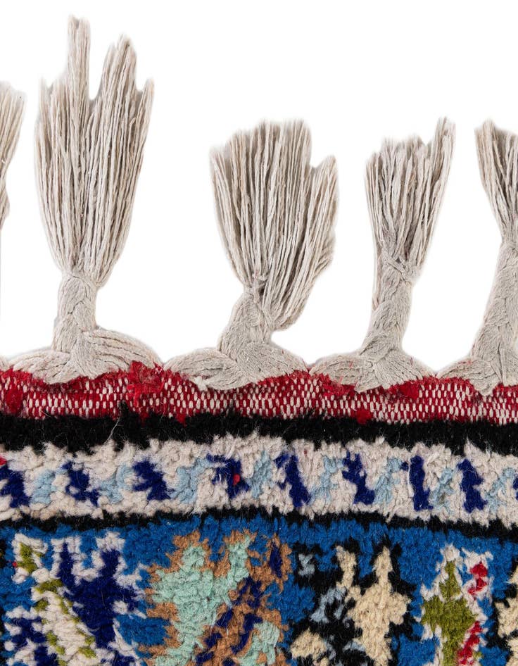 Detail image of 2' 8 x 10' 1  Hand Knotted Moroccan Wool Runner Rug