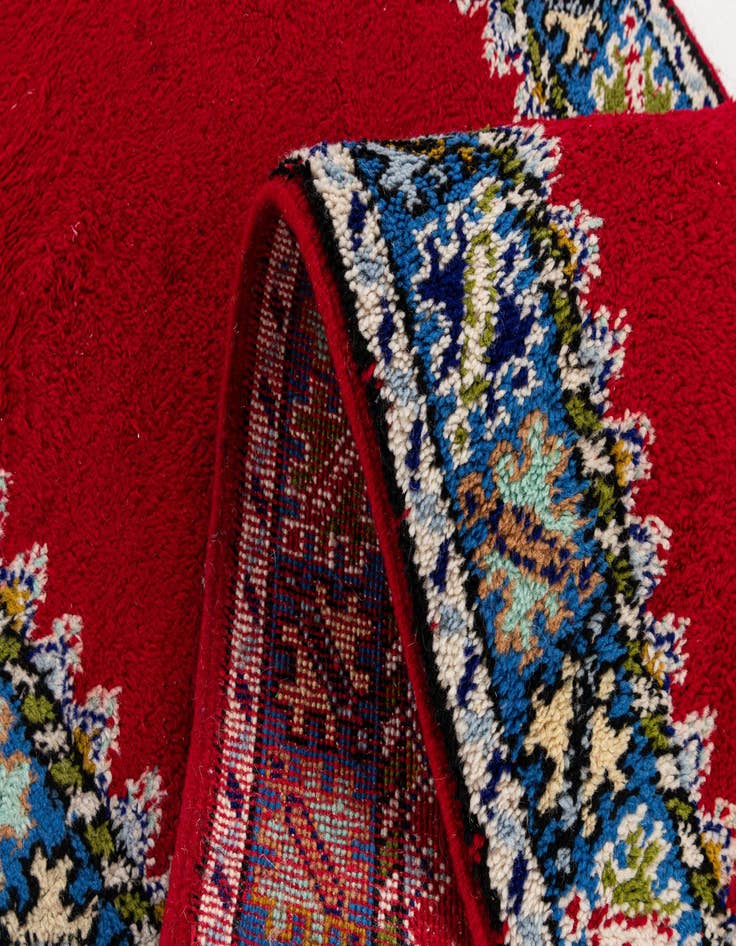 Detail image of 2' 8 x 10' 1  Hand Knotted Moroccan Wool Runner Rug