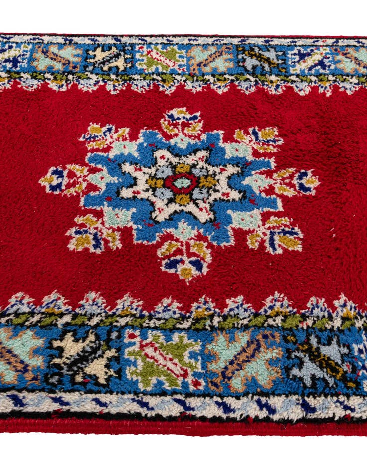 Detail image of 2' 8 x 10' 1  Hand Knotted Moroccan Wool Runner Rug