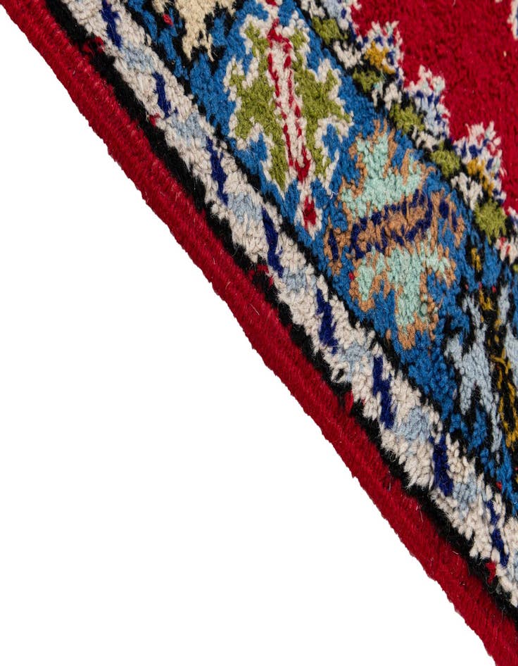 Detail image of 2' 8 x 10' 1 Hand Knotted Moroccan Wool Runner Rug