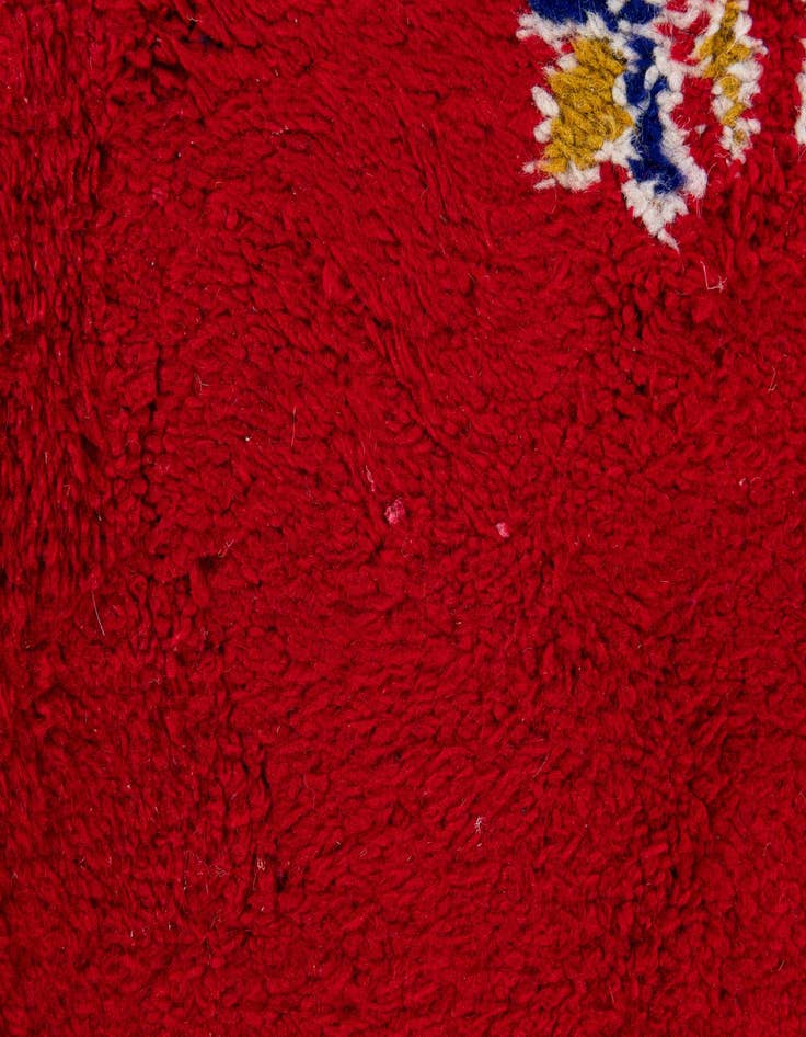 Detail image of 2' 8 x 10' 1  Hand Knotted Moroccan Wool Runner Rug