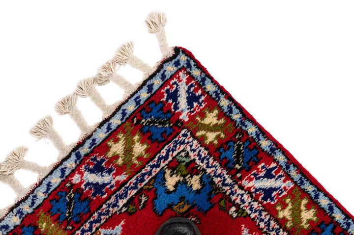 2' 10 x 9' 6 Hand Knotted Moroccan Wool Runner Rug