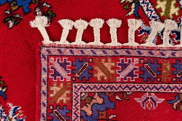 2' 10 x 9' 6 Hand Knotted Moroccan Wool Runner Rug