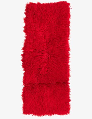 2' x 5' Hand Knotted Moroccan Wool Runner Rug