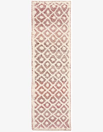 2' 5 x 8' 5 Hand Knotted Moroccan Wool Runner Rug
