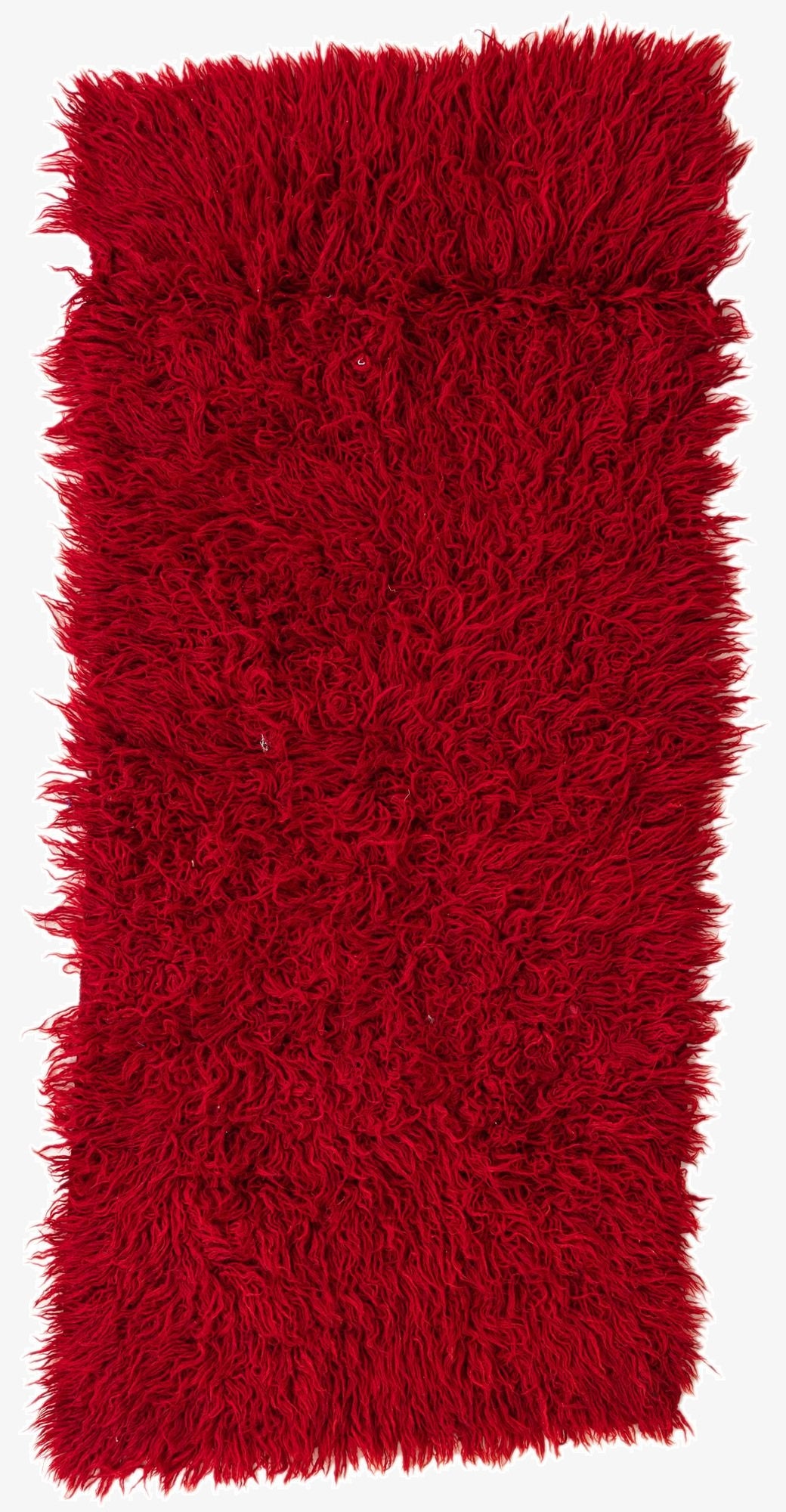 3' x 6' 6  Hand Knotted Moroccan Wool Runner Rug