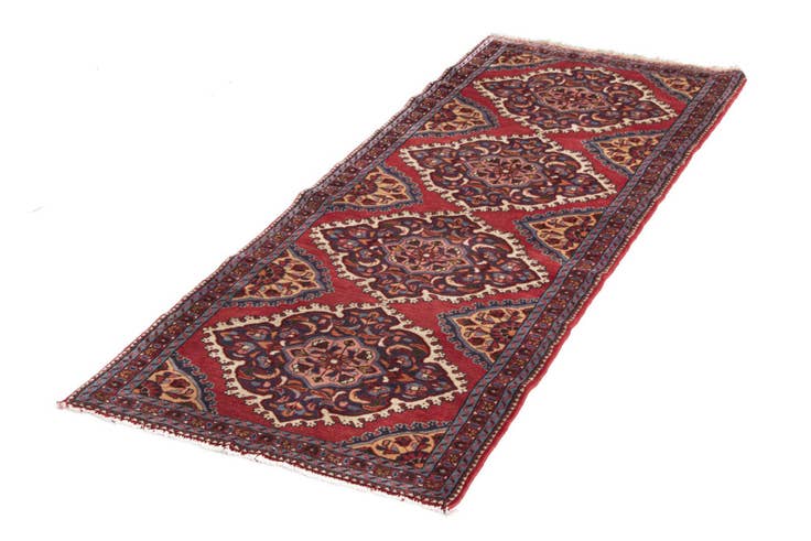 Detail image of 2' 7 x 6' 5 Nahavand Wool Runner Rug