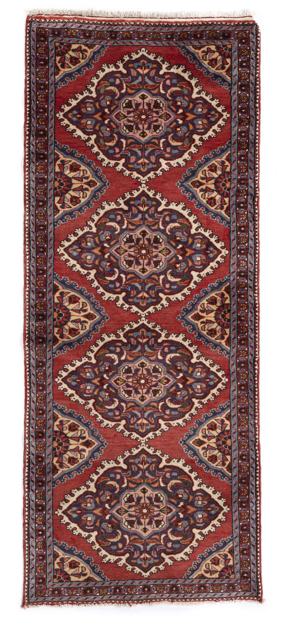 2' 7 x 6' 5 Nahavand Wool Runner Rug