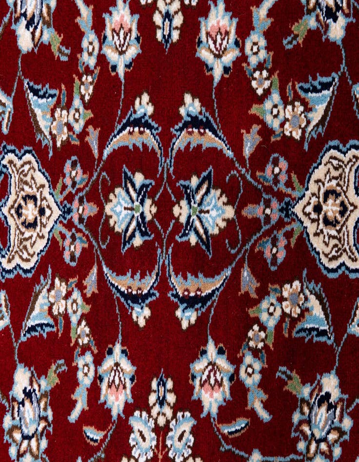 Detail image of 2' 8 x 12' 7  Hand Knotted Nain Persian Runner Rug