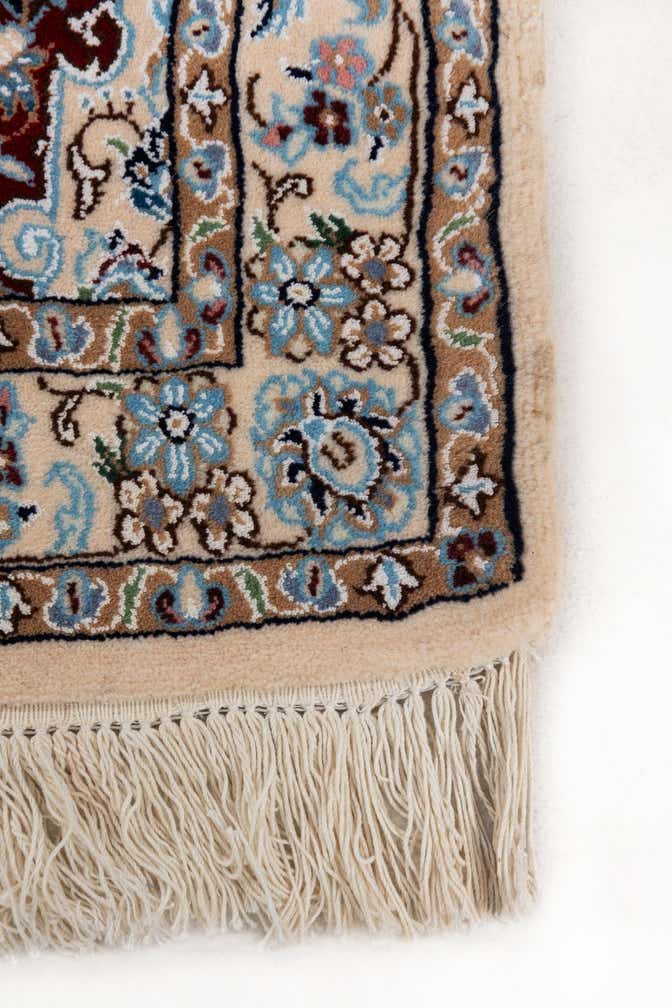 2' 8 x 12' 7 Hand Knotted Nain Persian Runner Rug