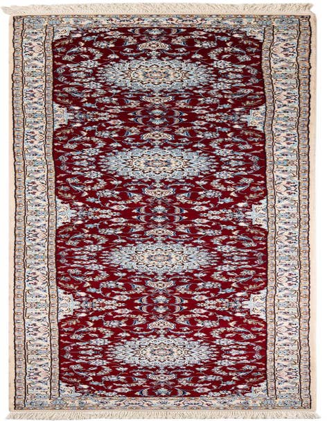 Detail image of 2' 8 x 12' 7 Hand Knotted Nain Persian Runner Rug