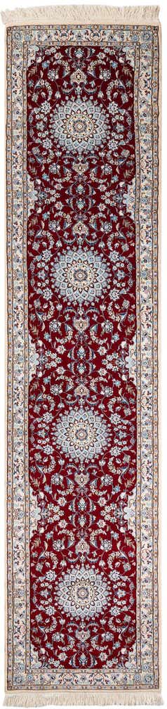 2' 8 x 12' 7 Hand Knotted Nain Persian Runner Rug
