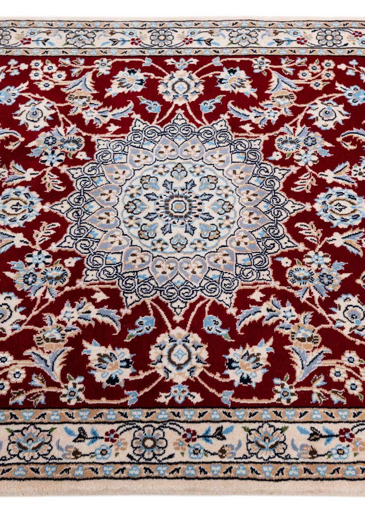 3' 4 x 11' 2 Hand Knotted Nain Persian Runner Rug
